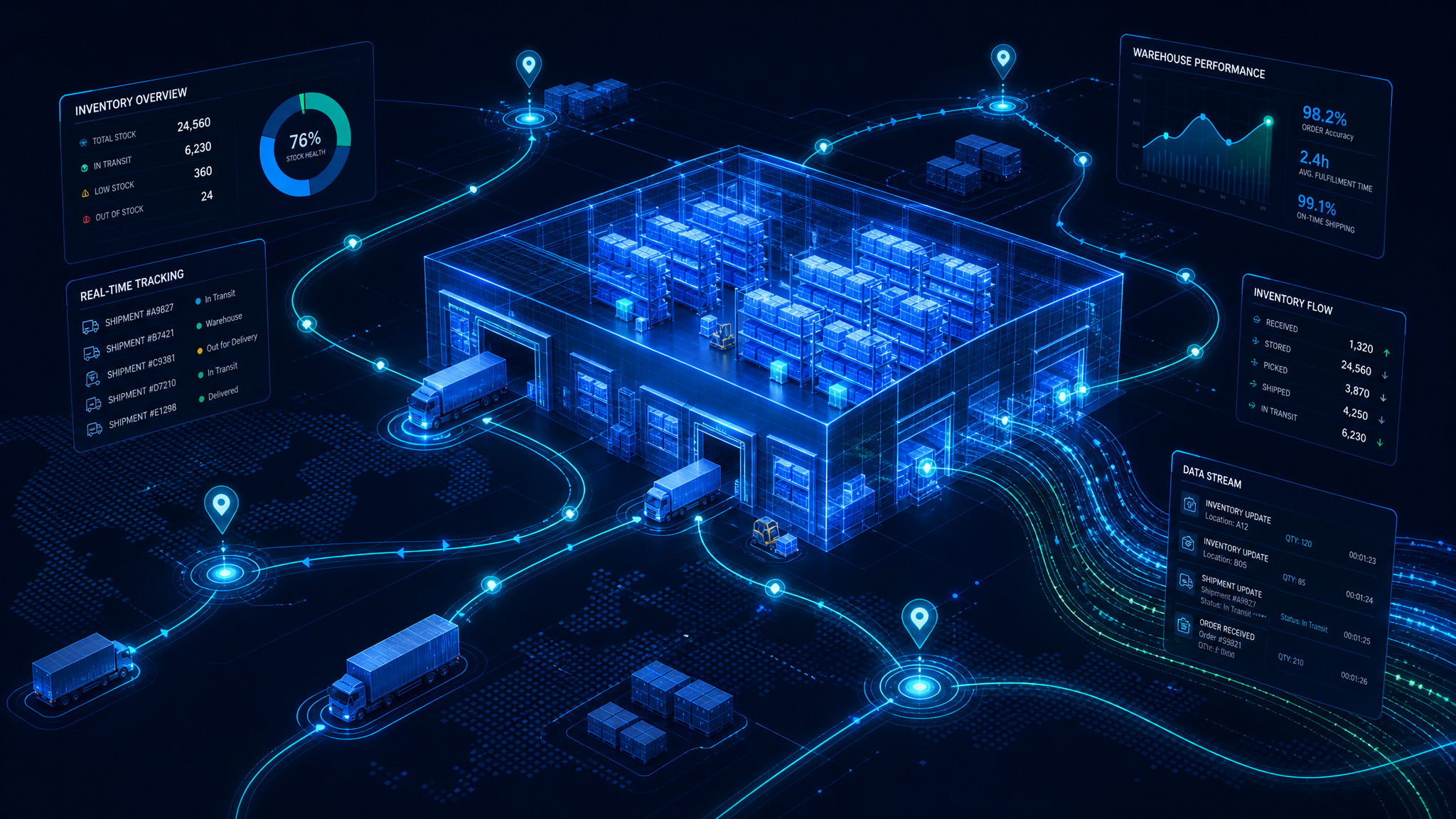 Logistics & Supply Chain visualization