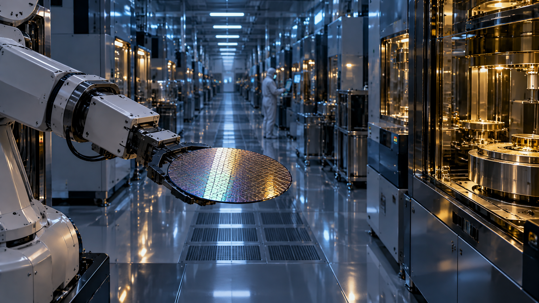 Semiconductors concept visualization