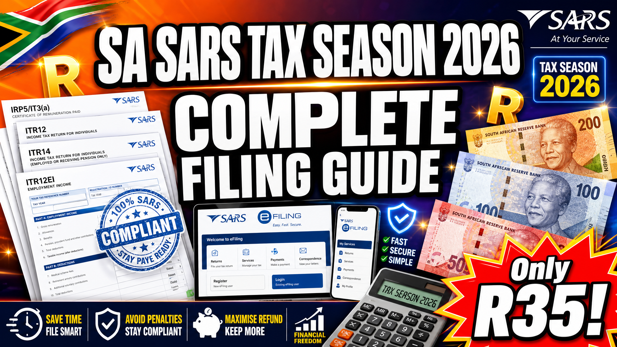 SA SARS Tax Season 2026: Complete Filing Guide for Individuals