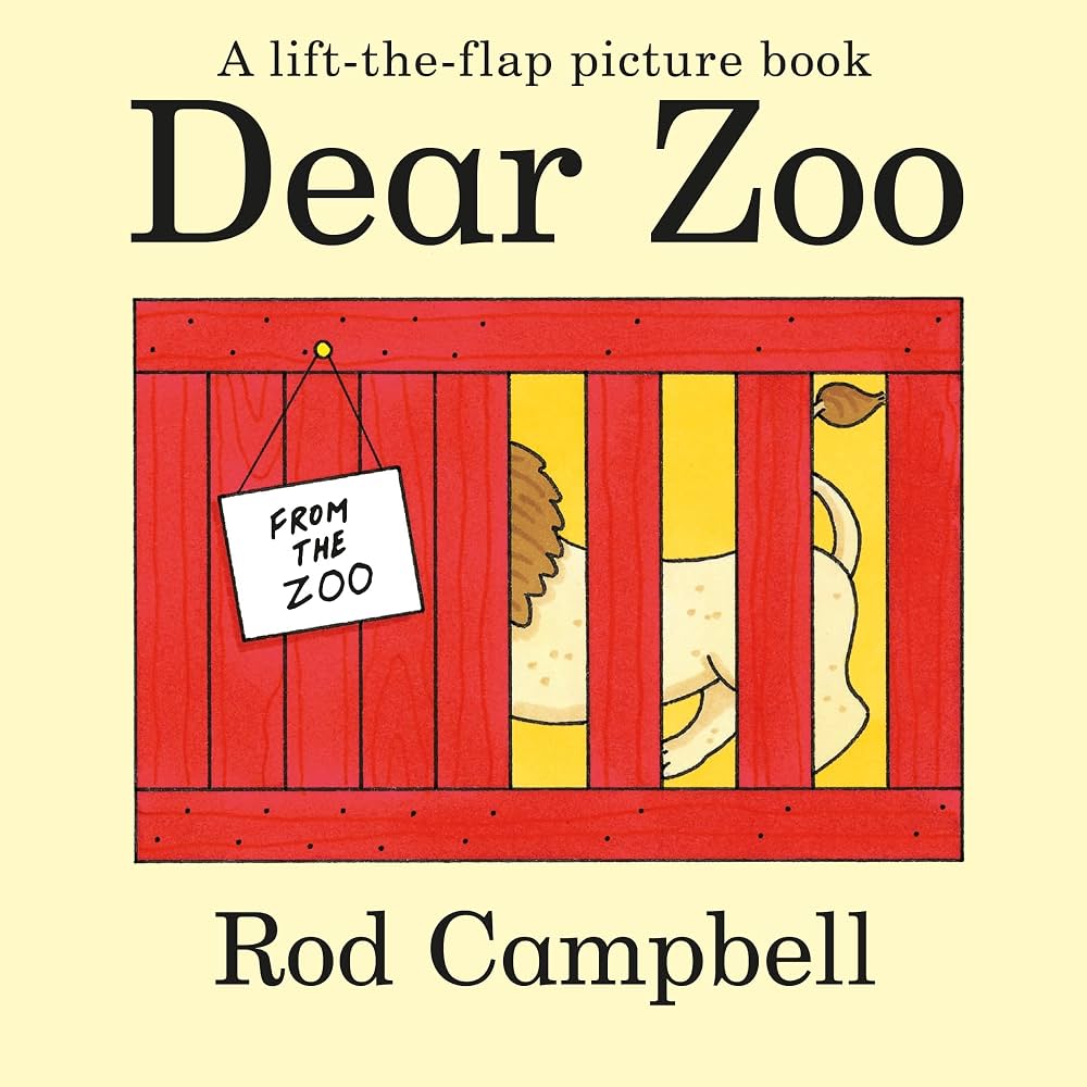 Dear Zoo by Rod Campbell (Lift-the-Flap Book) — speech development toy