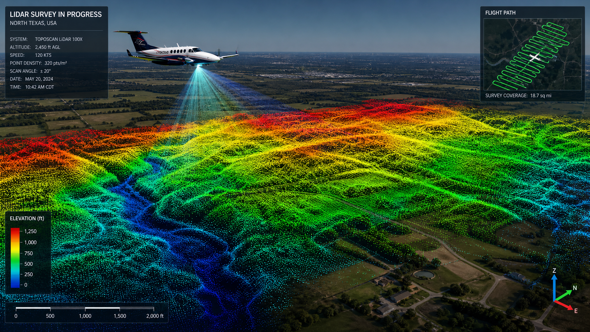 LiDAR Mapping & Surveying - NorthStar Drone Co.