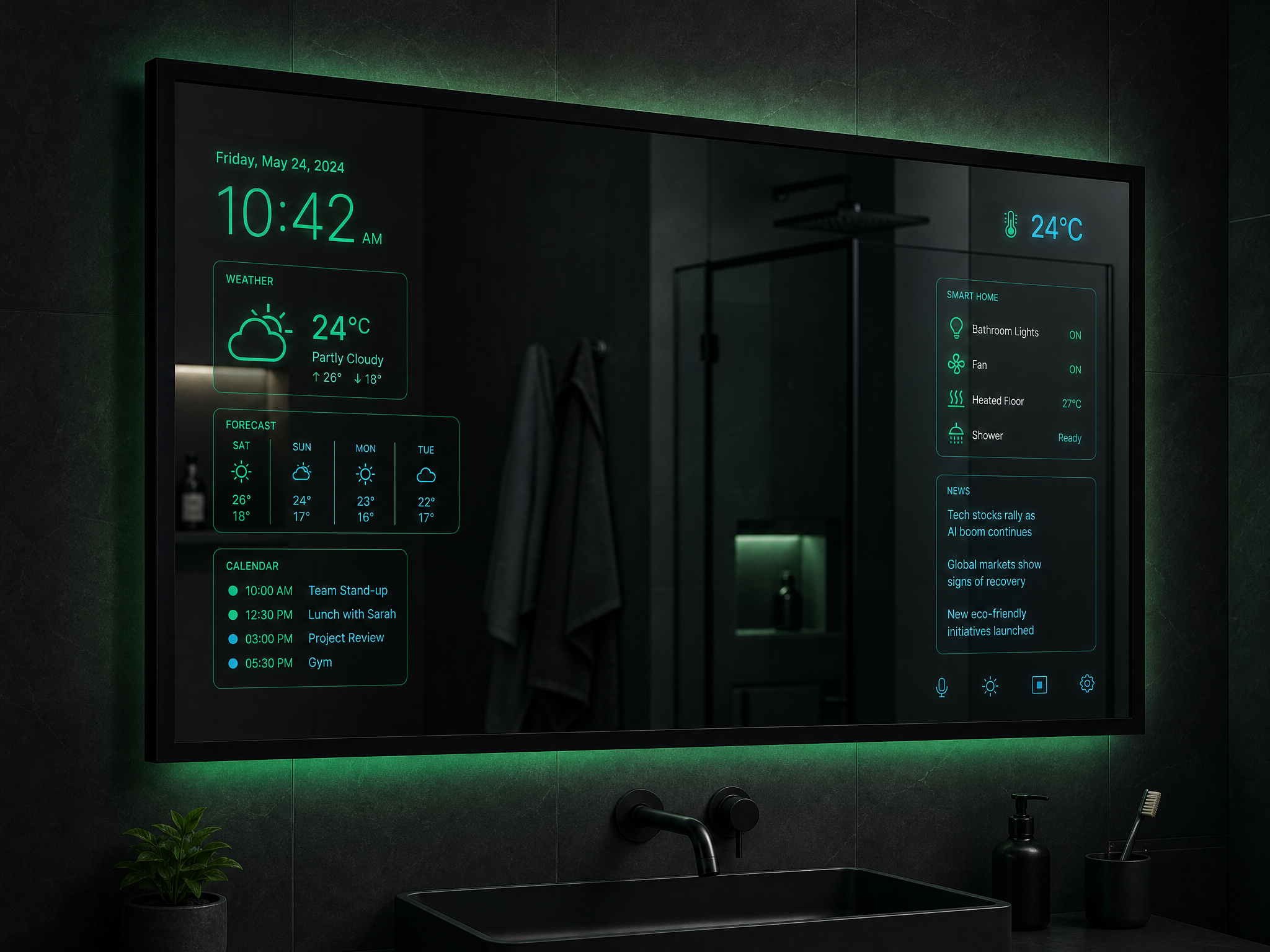 Jarvis Smart Mirror Kit