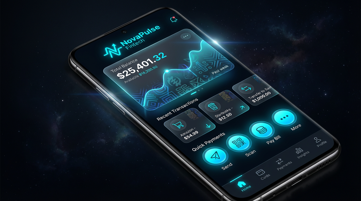 NovaPulse Fintech - Mobile Apps project for client in Nigeria