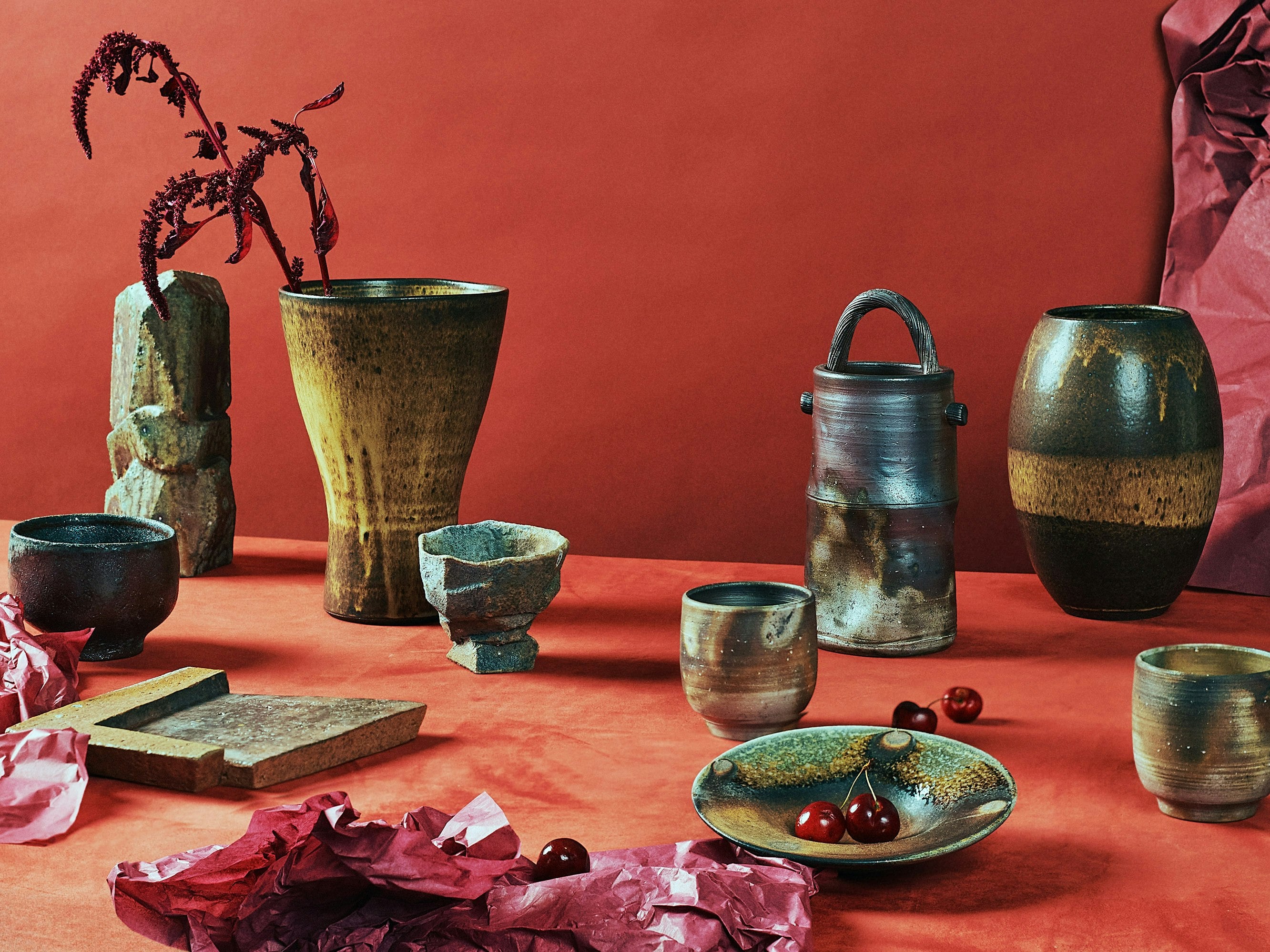 Artisan Ceramic Pottery Vase