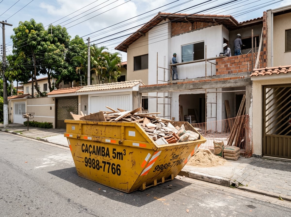 Caçamba padrão 5m