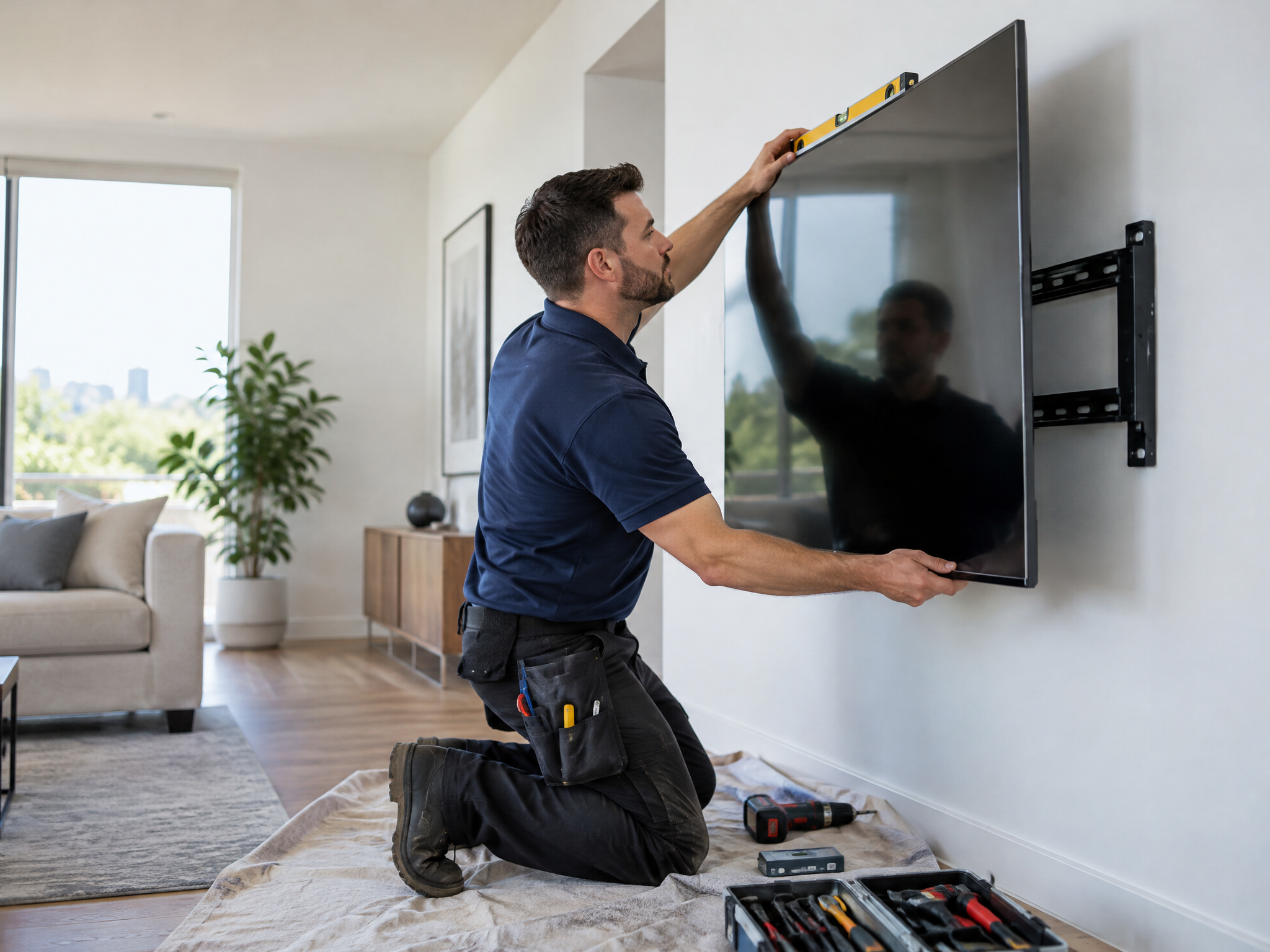 TV Mounting — professional installation by Unified Connection LLC