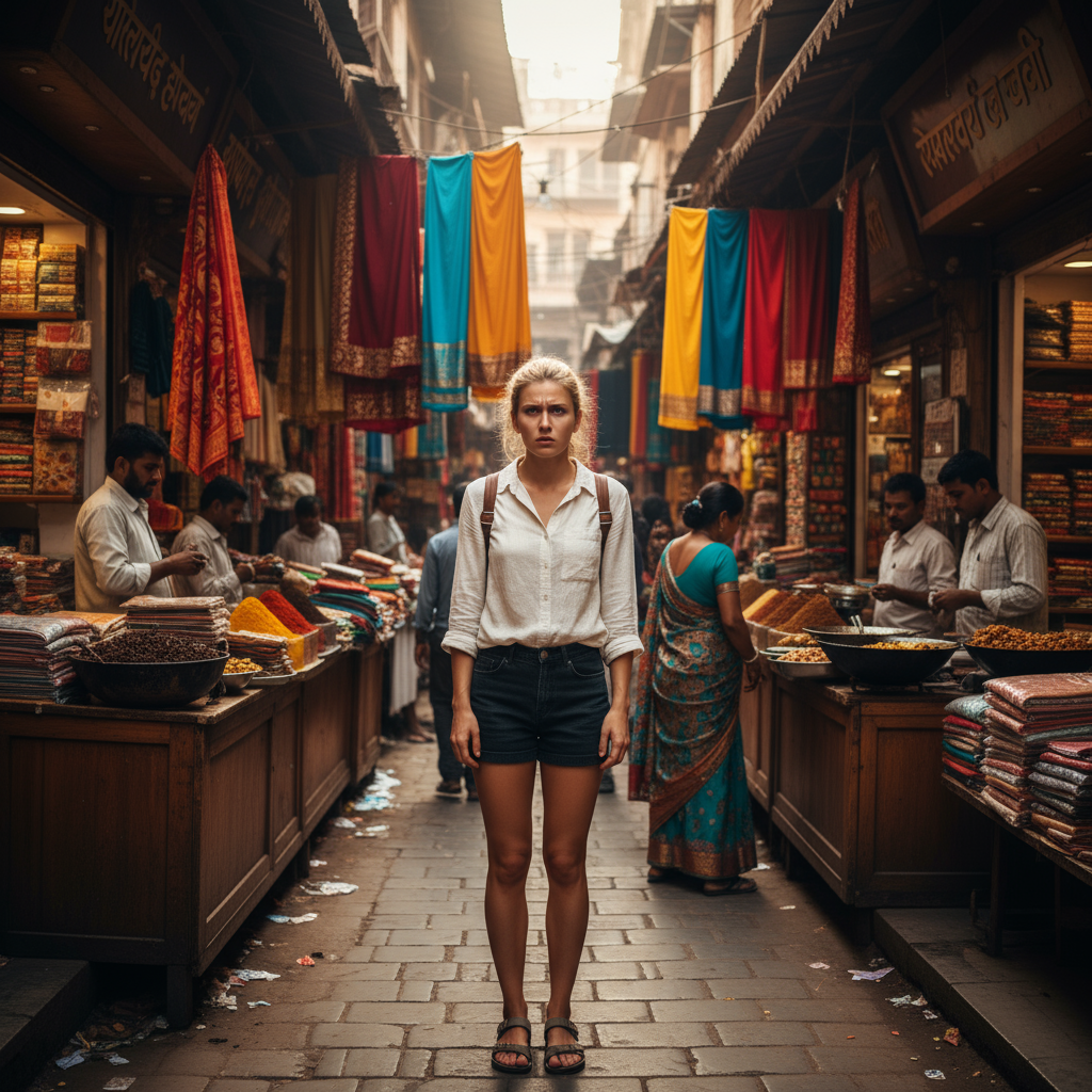 Sandra in Nordindien