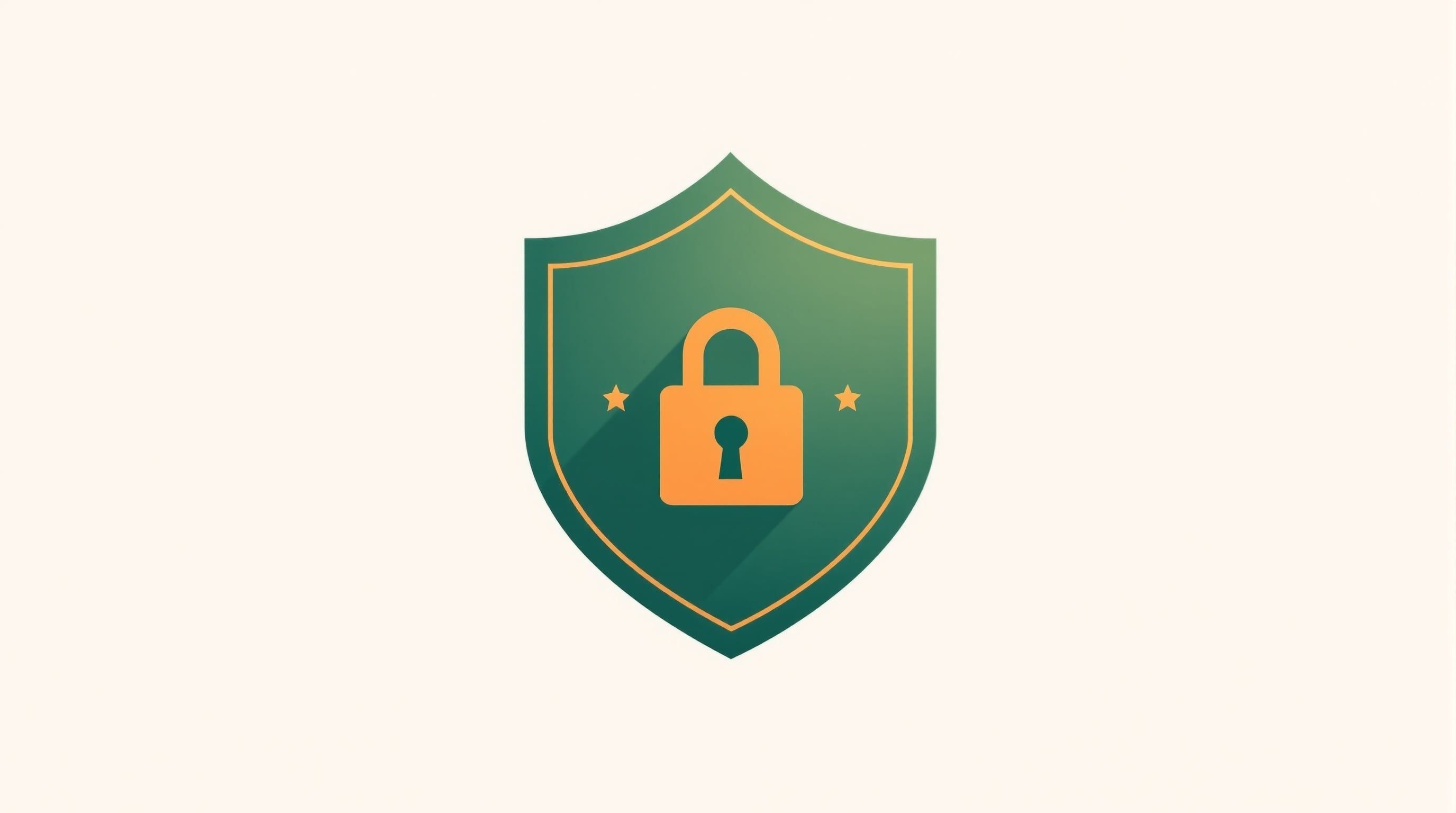 Sicherheitsschild-Symbol für Datenschutz und Privatsphäre