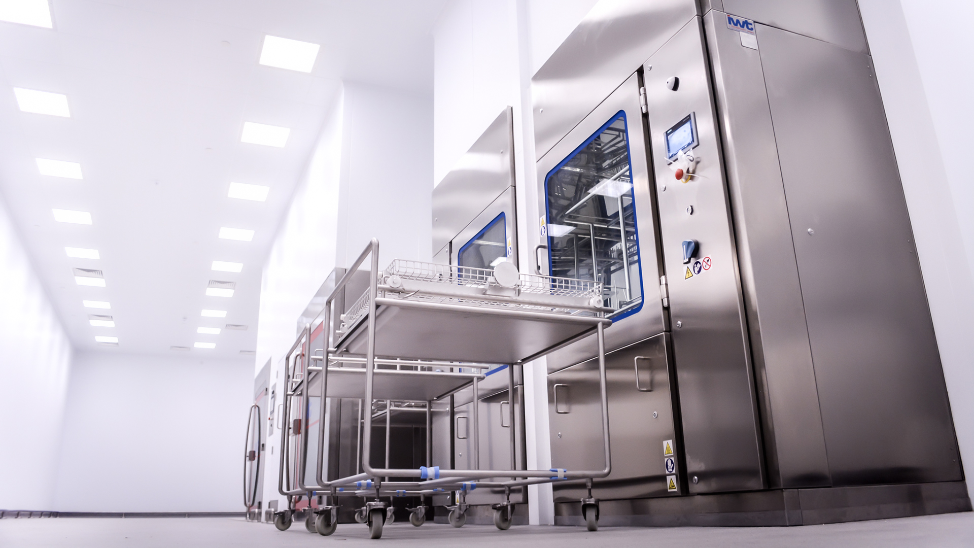 Clean room pharmaceutical facility