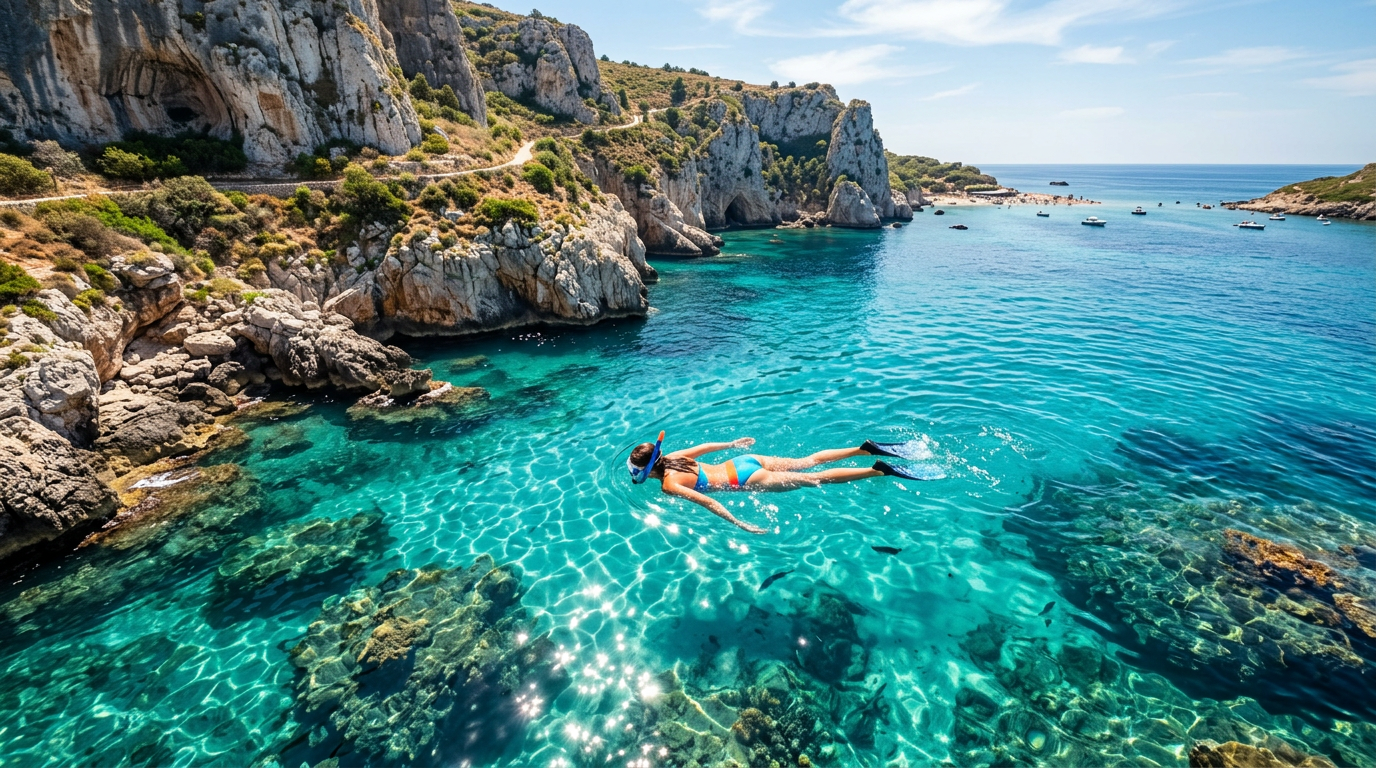 Snorkel en Nerja – Aguas cristalinas de Maro