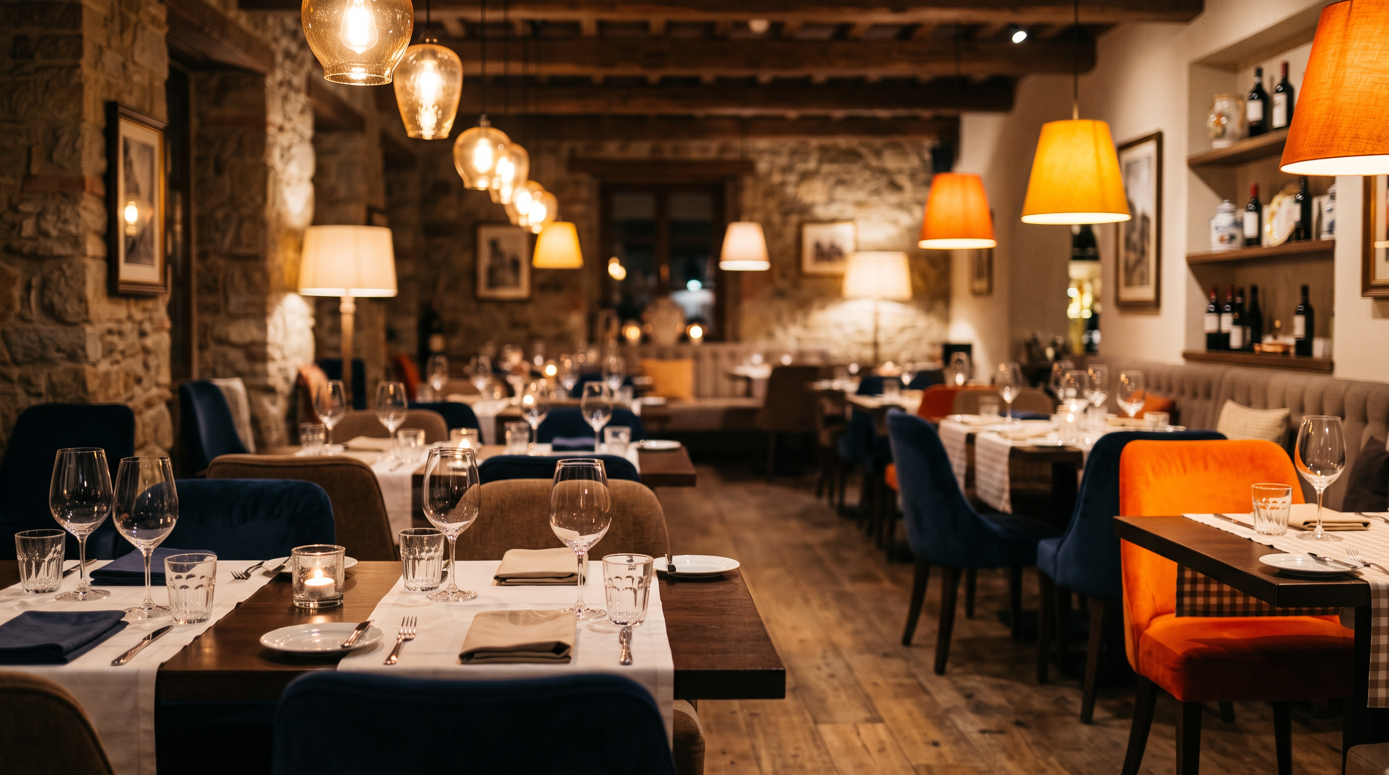 Arredo, luci e comfort: la sala che fa restare i clienti