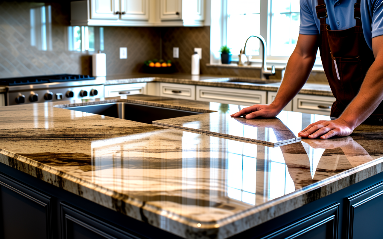 Kitchen Countertop Installation