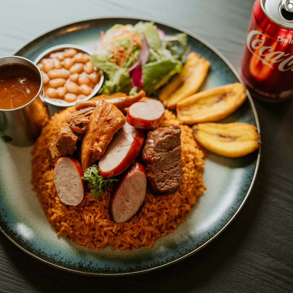 Assorted Jollof Rice — Top-Man Restaurant