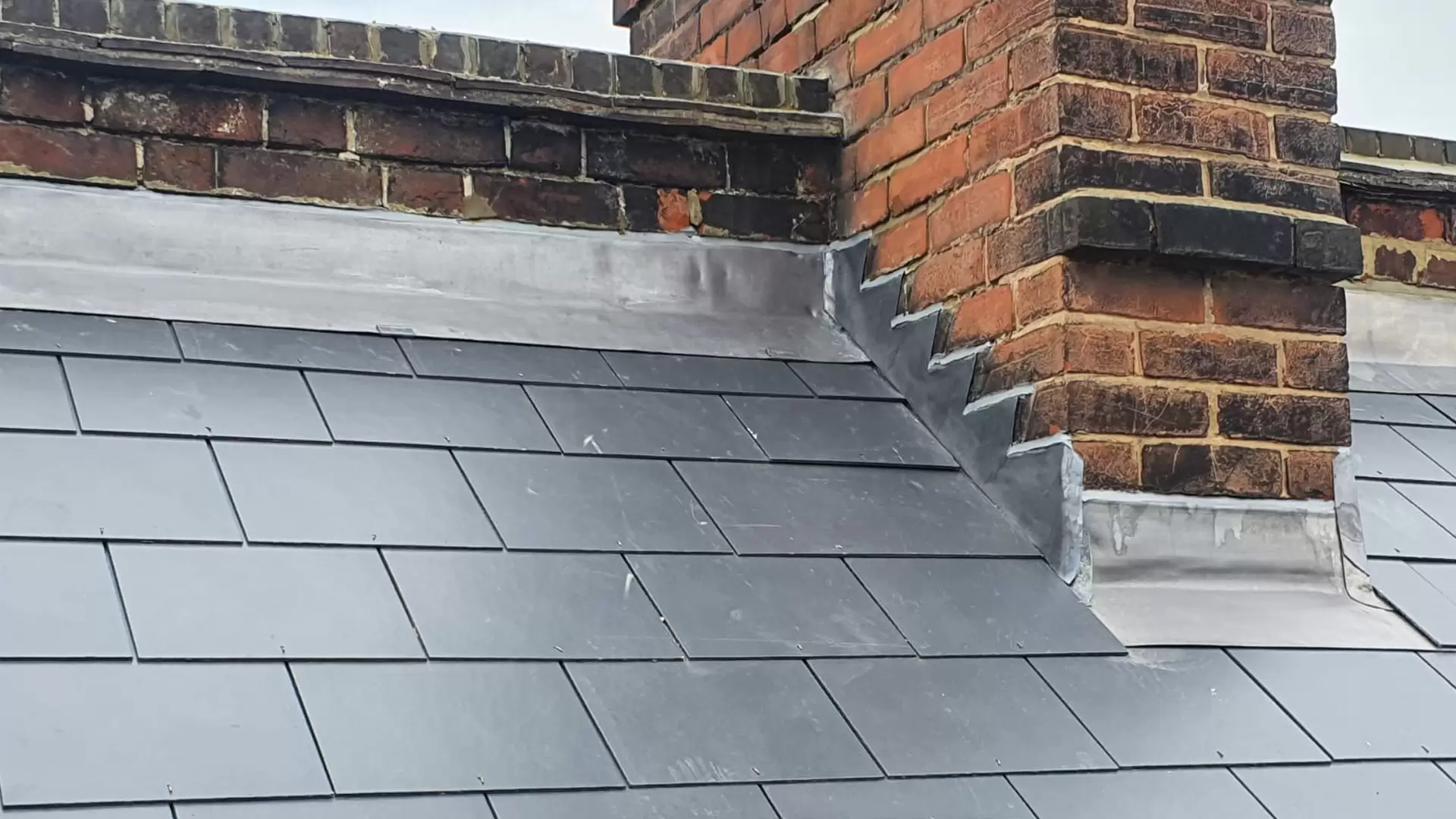 Lead flashing work