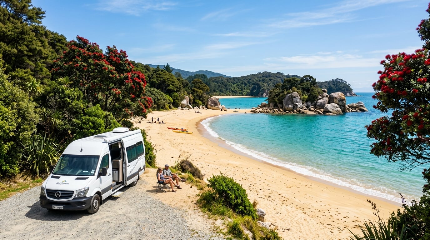 Nelson to Abel Tasman by Campervan: Golden Bay & Coast Guide