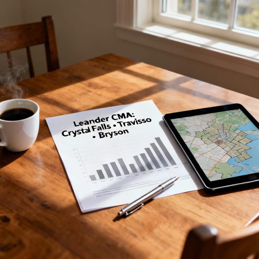 CMA with Leander neighborhoods like Crystal Falls, Travisso, Bryson