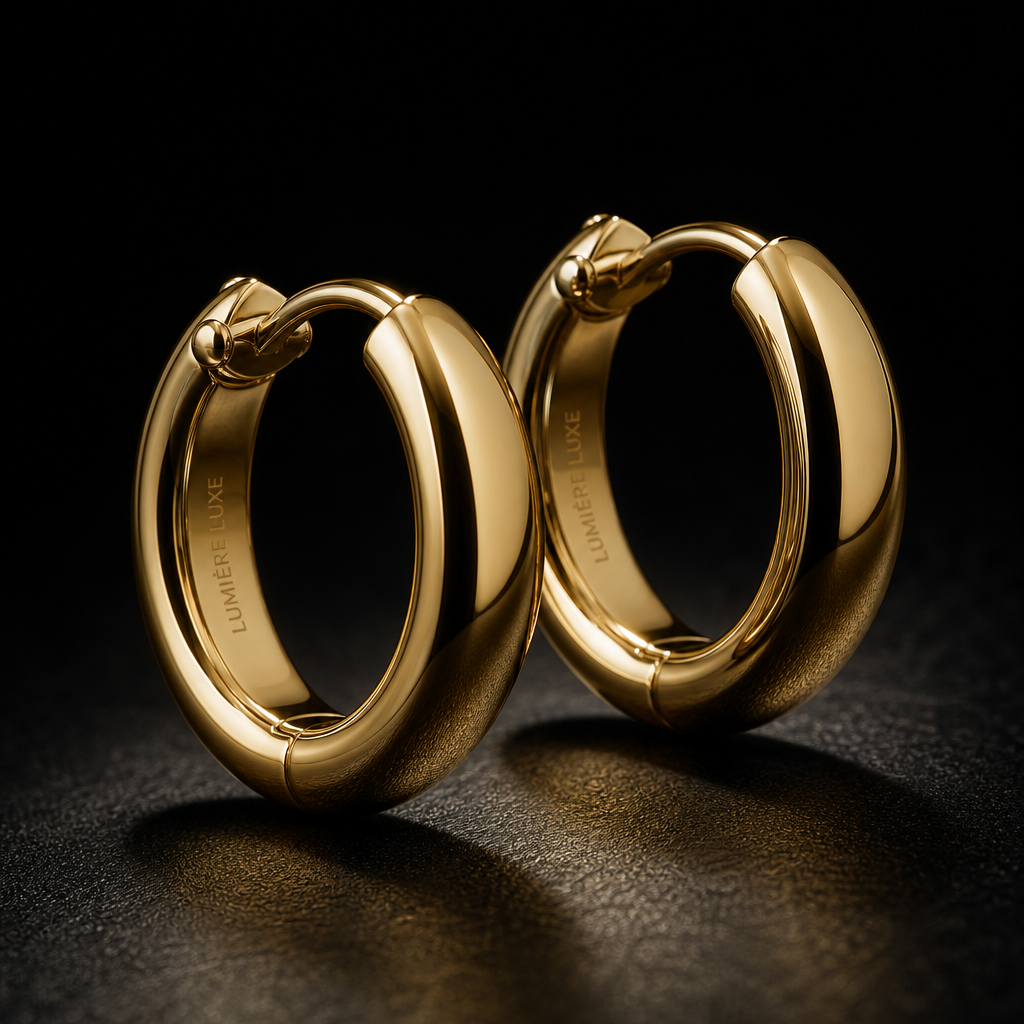Éclipse Gold Hoops