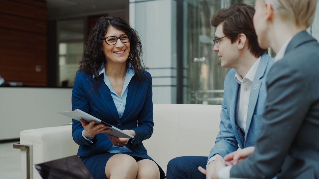 Website voorbeeld: Business Coach Sarah