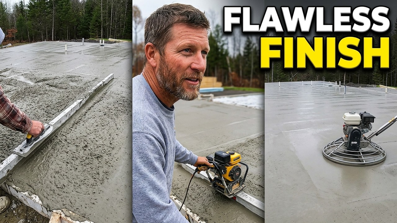 Flatwork Fundamentals: Finishing Techniques Every Contractor Should Master