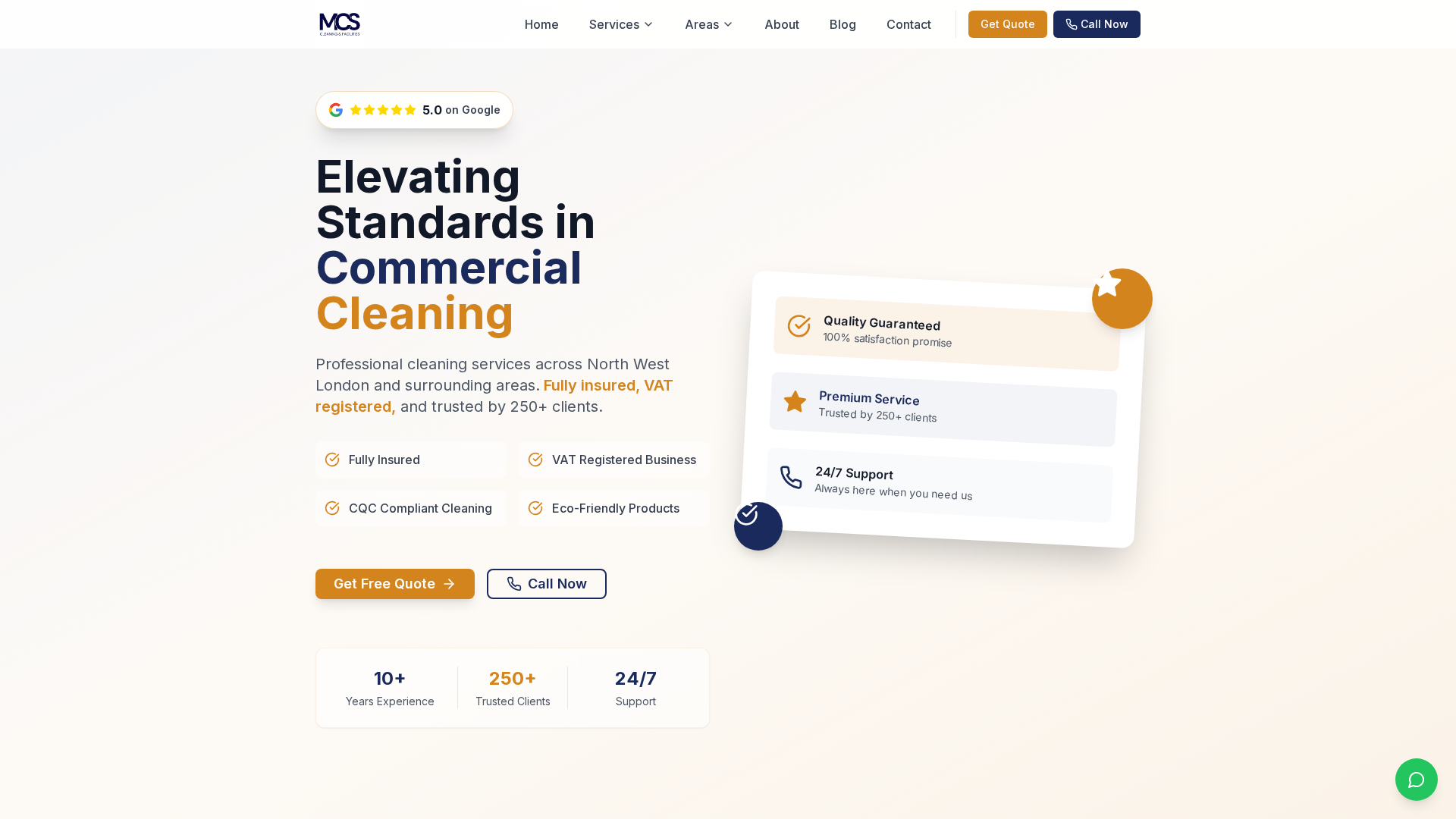 MCS Cleaning - Professional Services