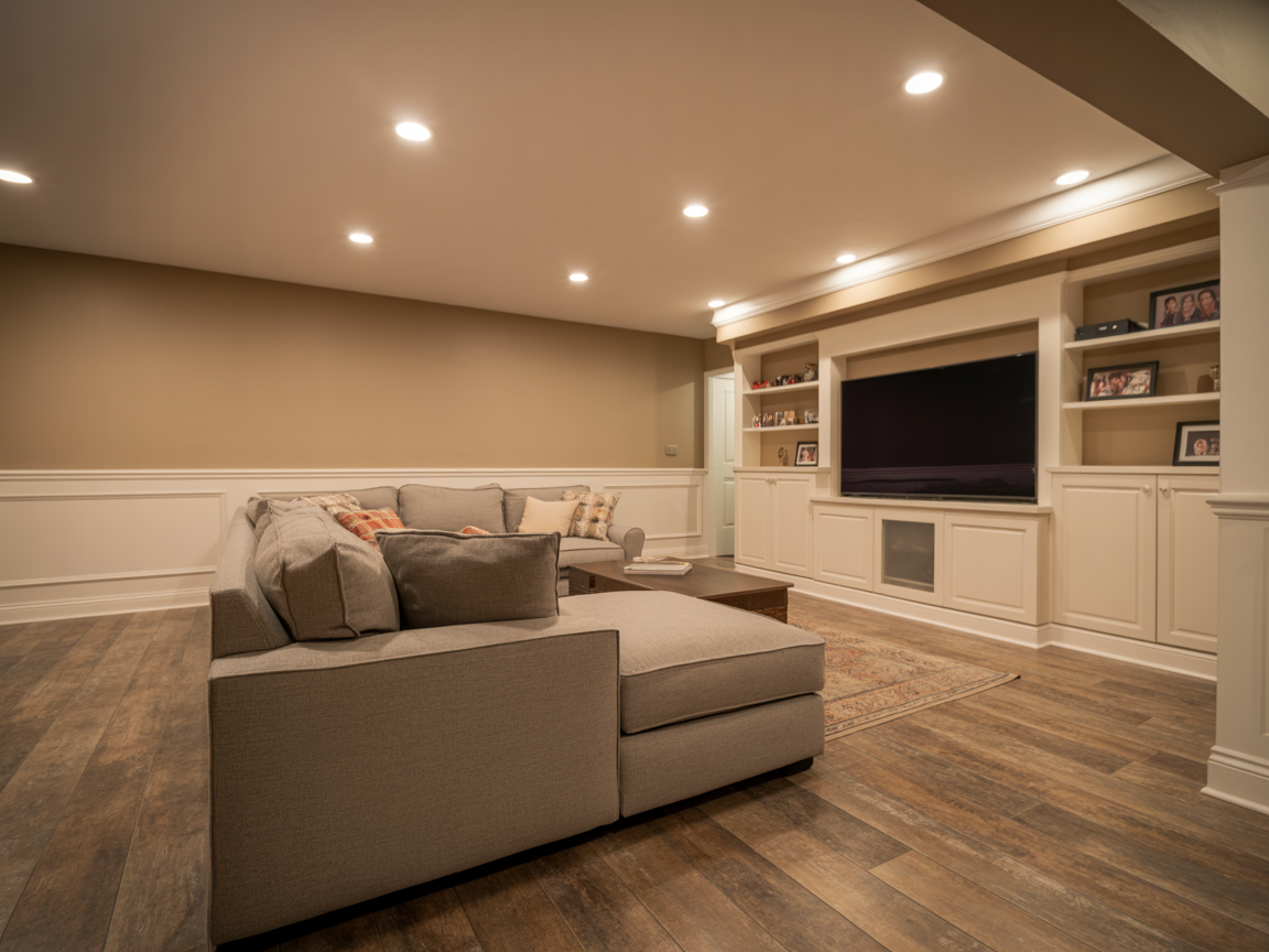 Traditional Basement