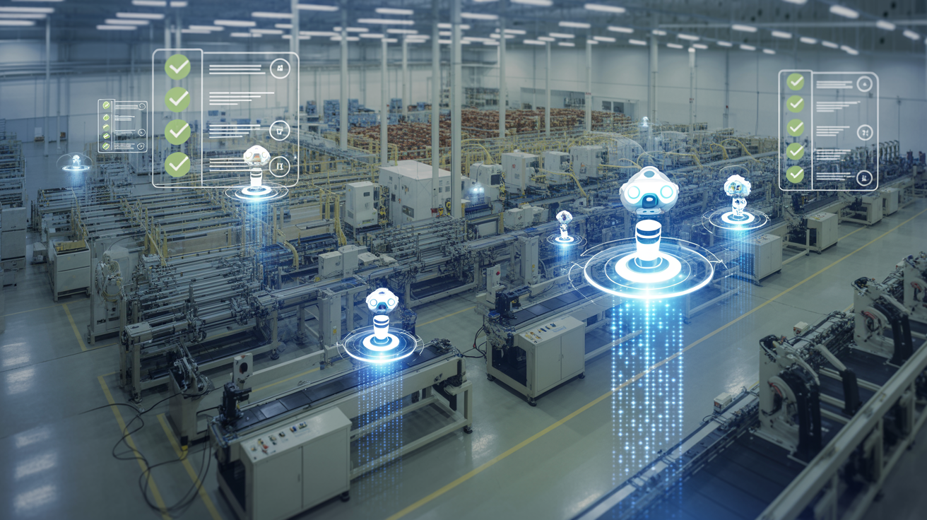 Smart manufacturing with digital compliance overlay