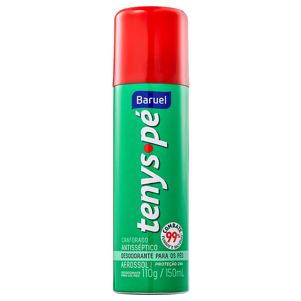 Tenys Pé Baruel Aerosol Canforado 150ml