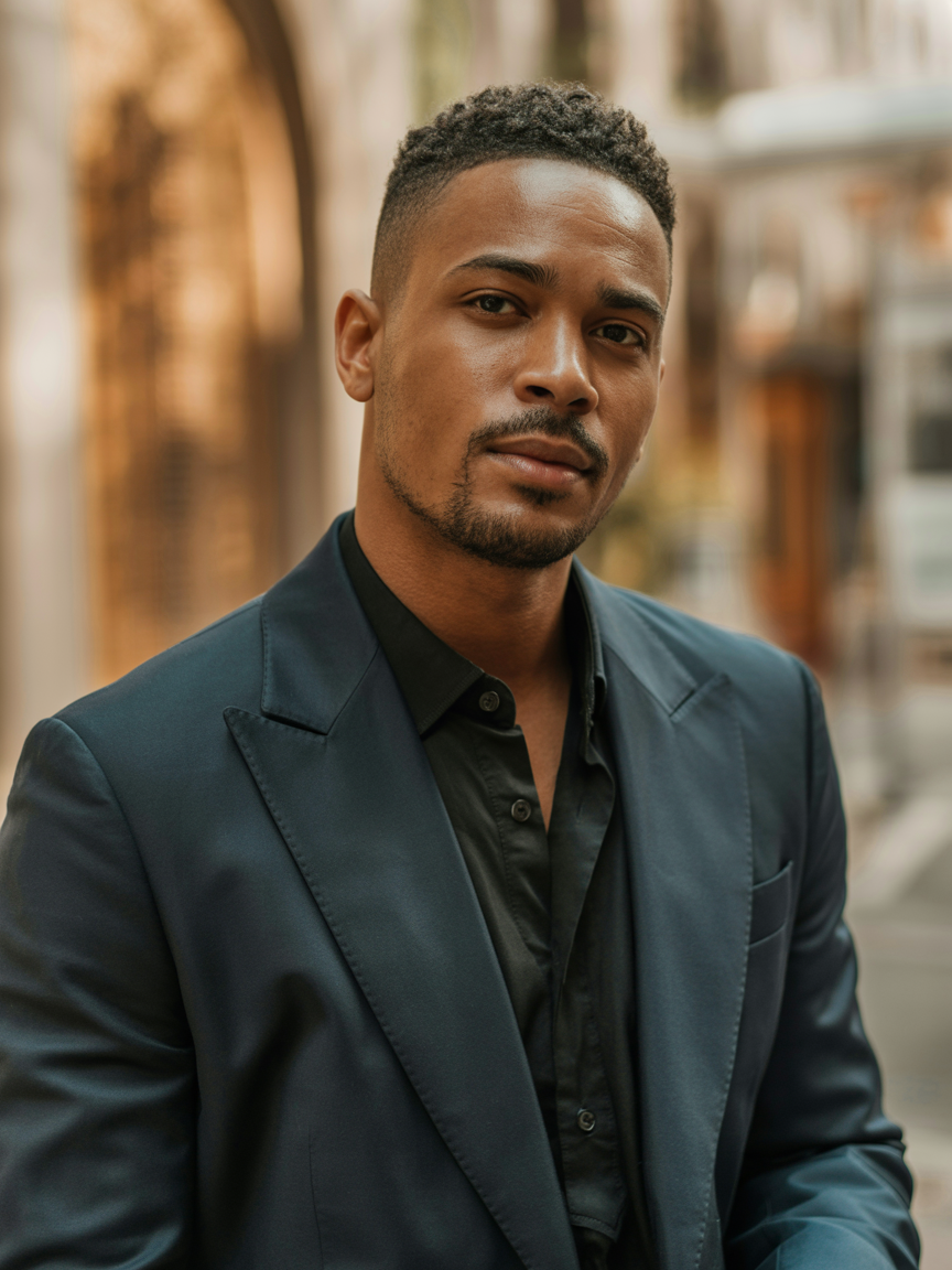 Well-groomed professional man representing Legendari lifestyle