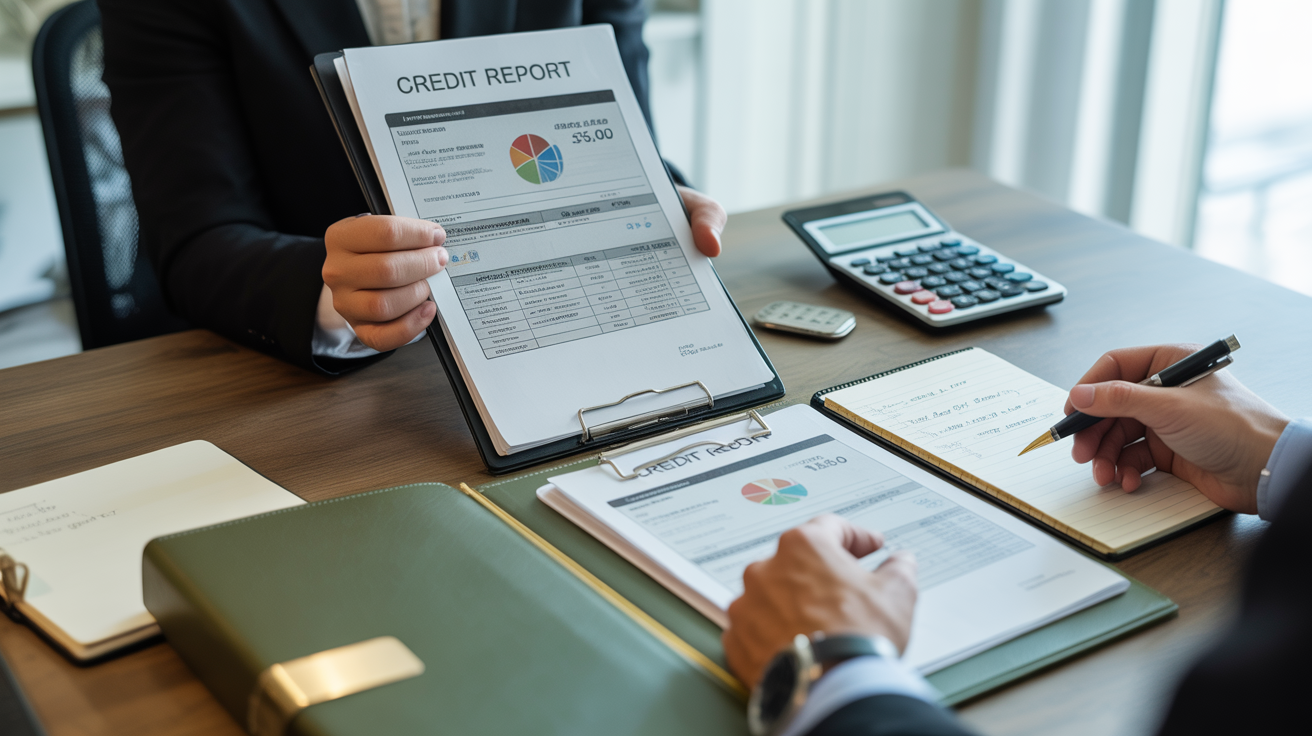 Financial documents and credit reports