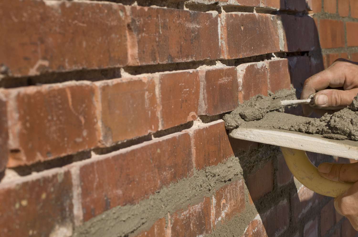 Brick repointing