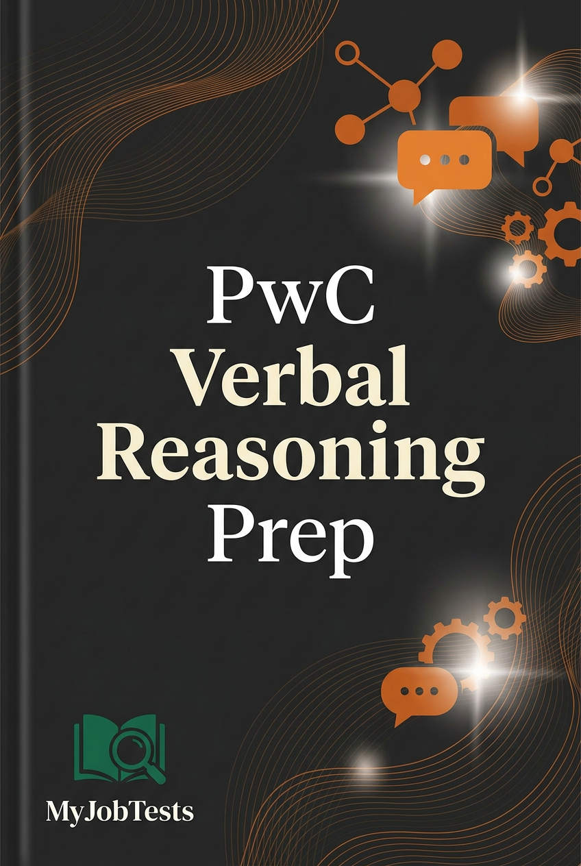 PwC Verbal Reasoning Prep PwC assessment preparation cover