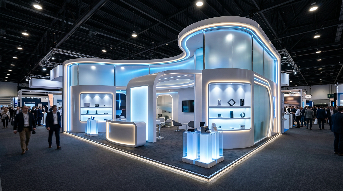 How to Design Eye-Catching Exhibition Stands for UK Trade Shows
