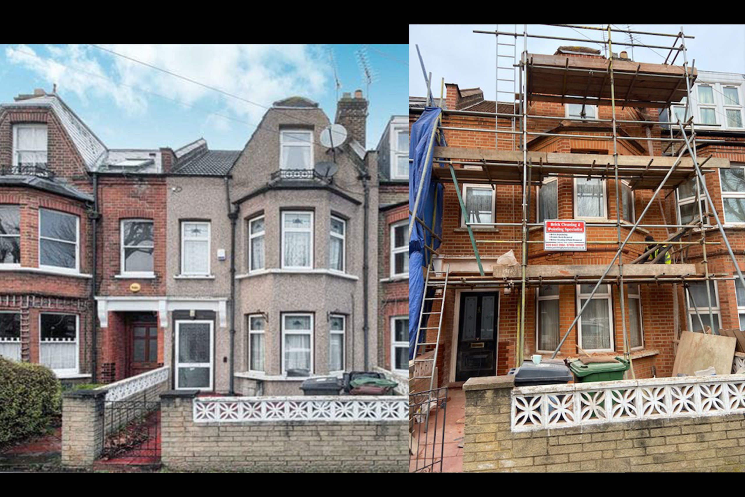 Pebble Dash Cleaning