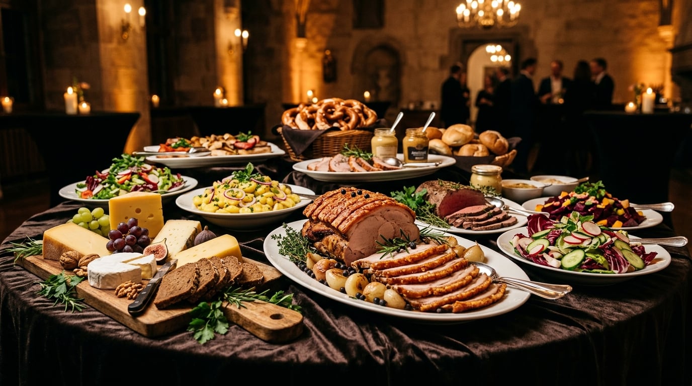 Klassisches Buffet