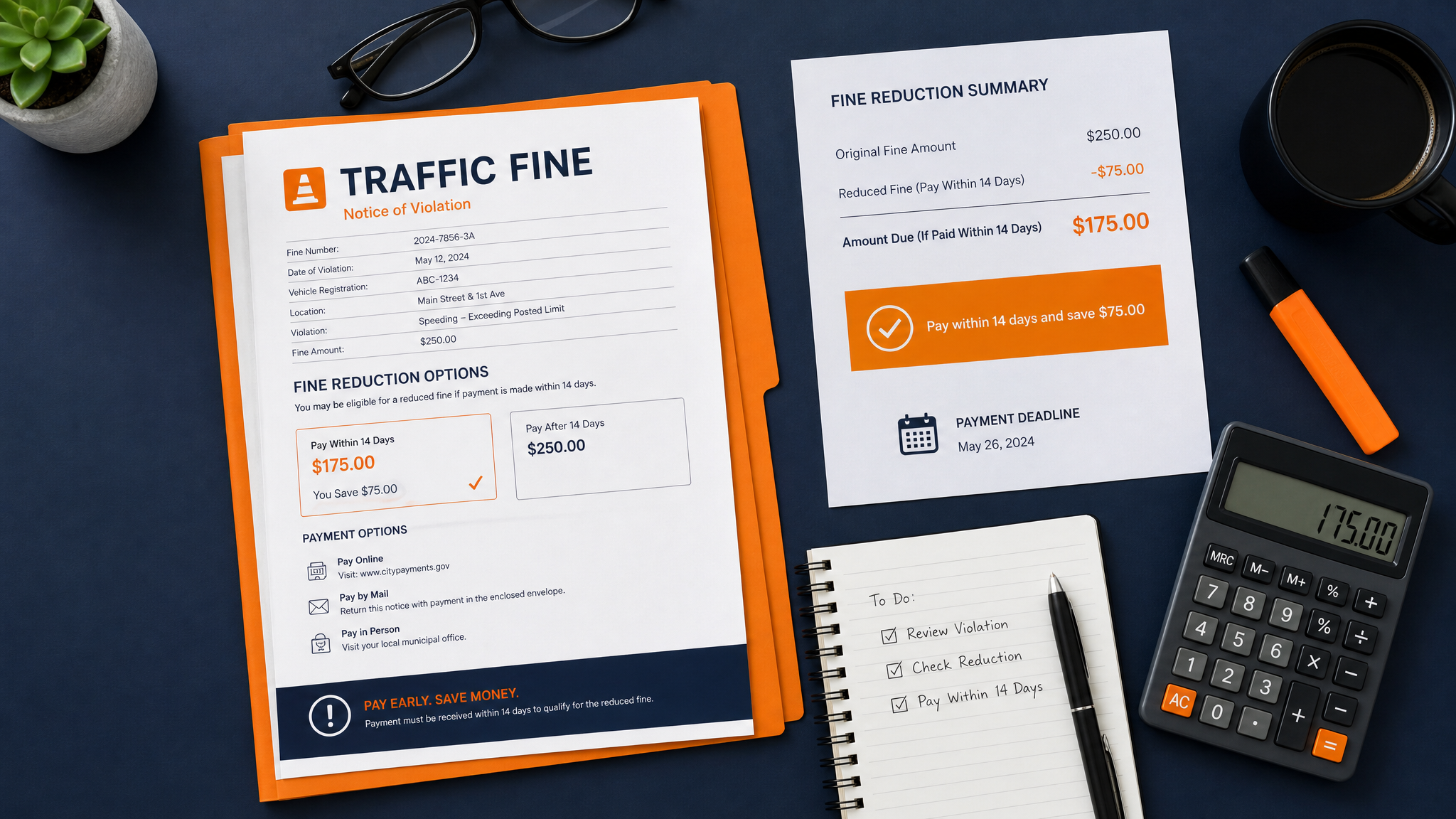 Traffic Fine Reduction