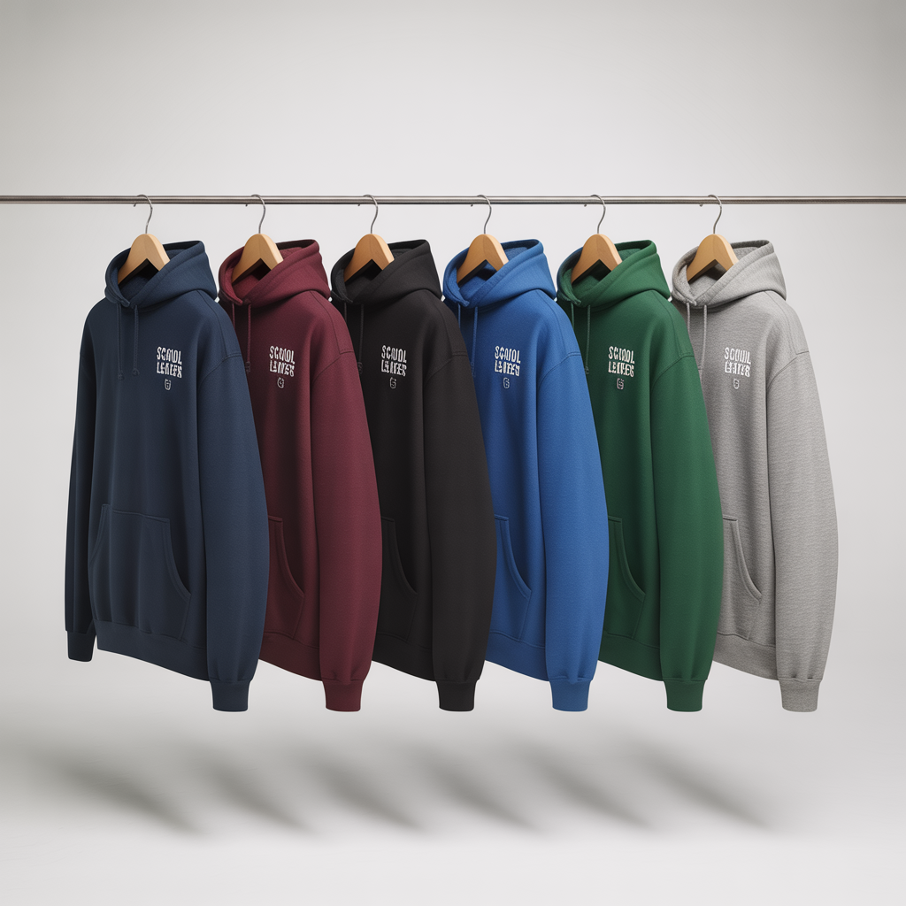 Leavers hoodies in multiple colours