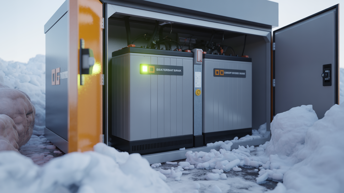Wide Temp LiFePO4 battery operating in extreme conditions from arctic cold to desert heat
