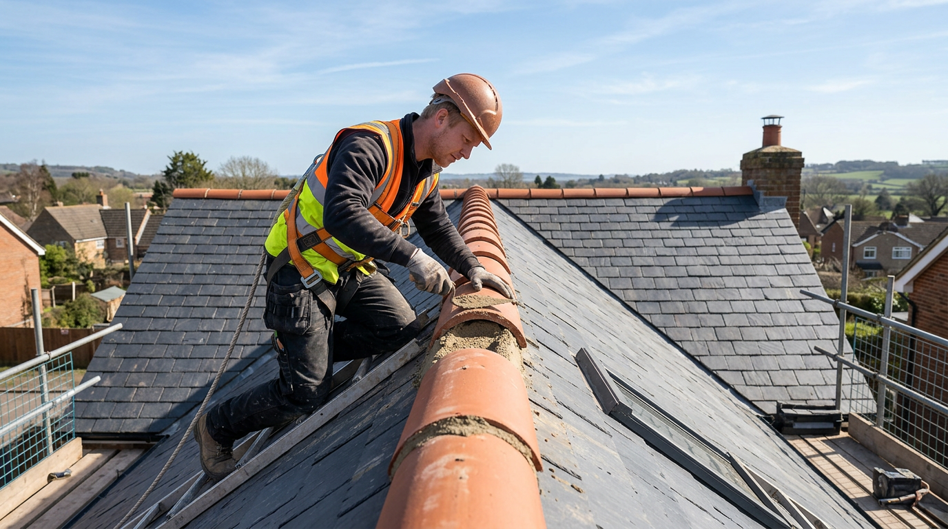 C&P Property Maintenance roofing work in Manchester