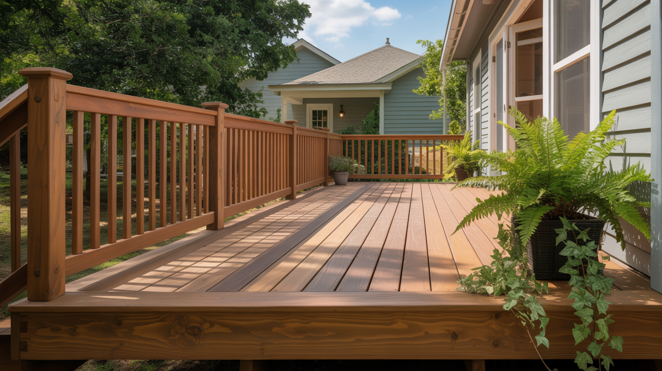 Outdoor Deck Construction