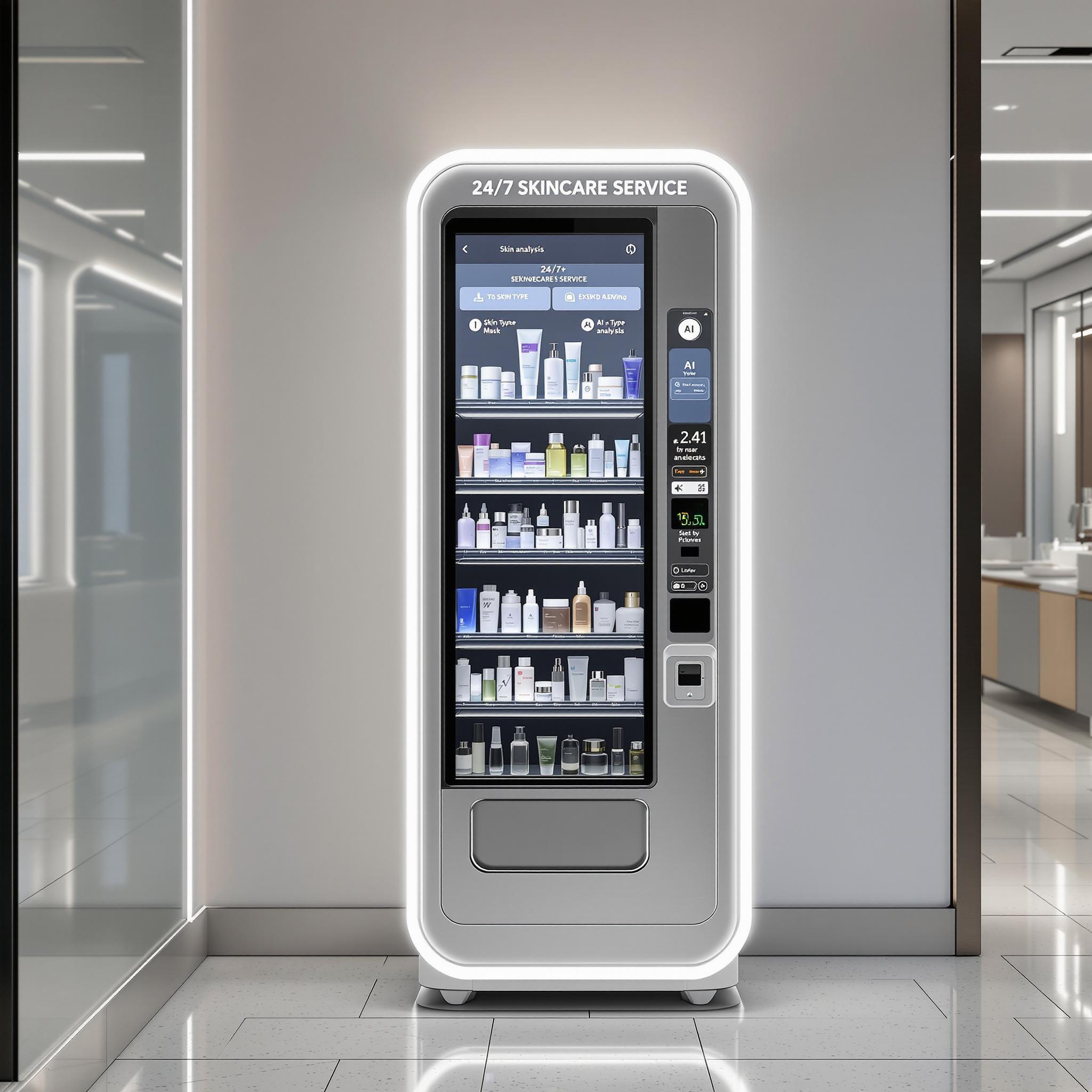AI Skincare Vending Machine