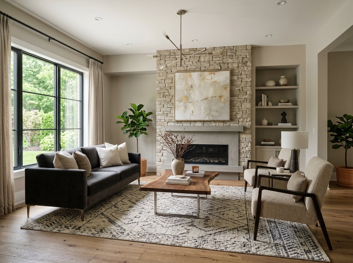 Contemporary Living Space