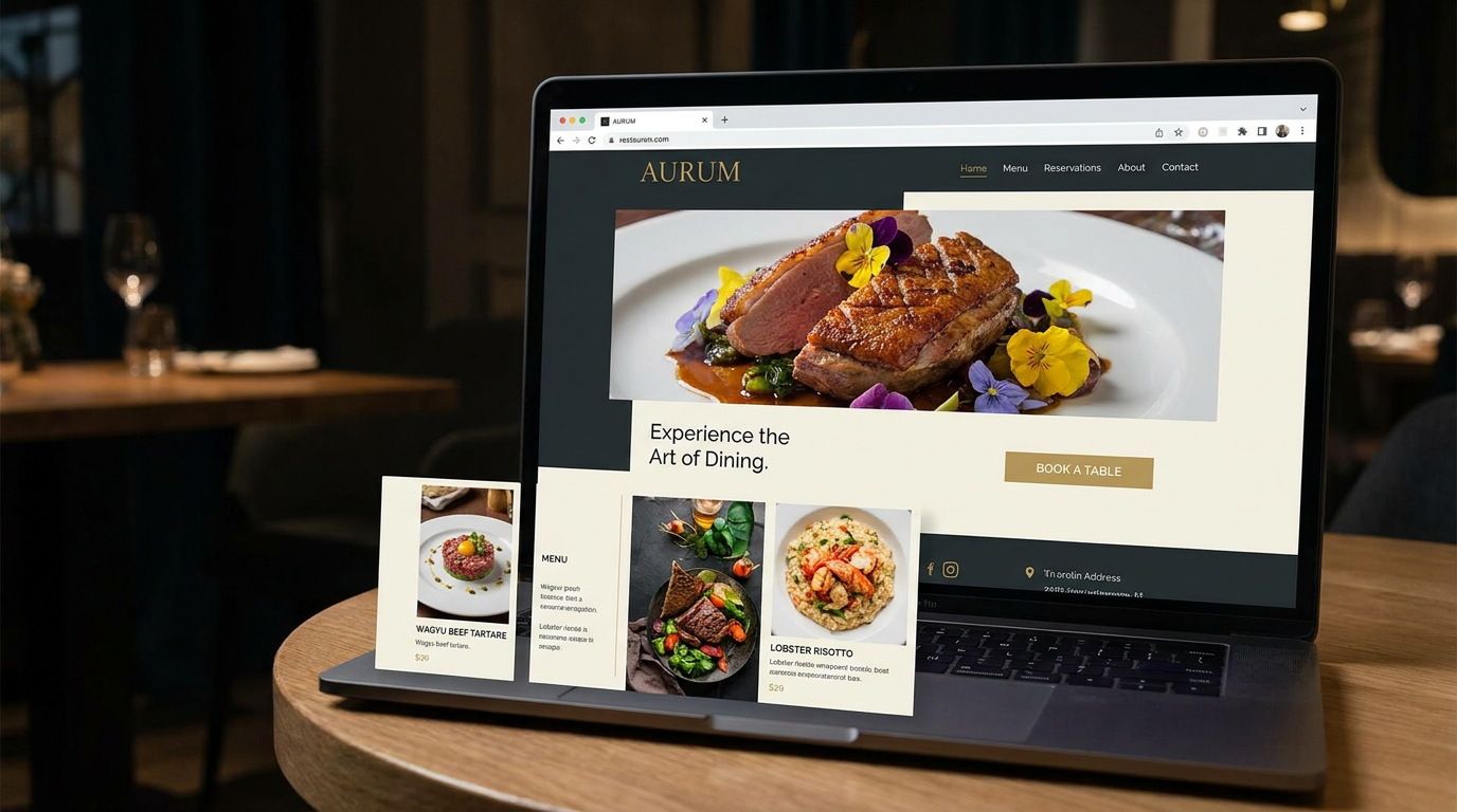Website after redesign - modern professional design