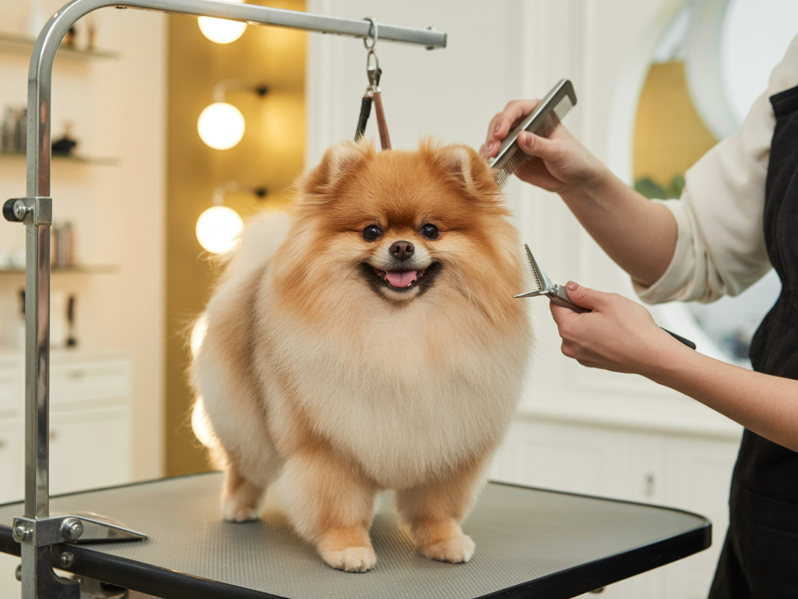 Pomeranian Grooming: Professional Tips for Home Care