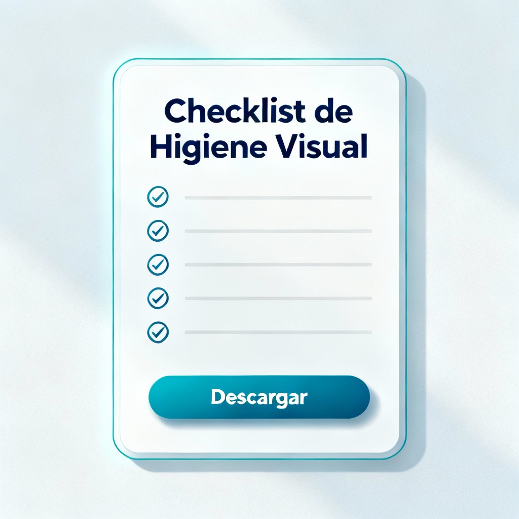 Miniatura de la checklist descargable de higiene visual.