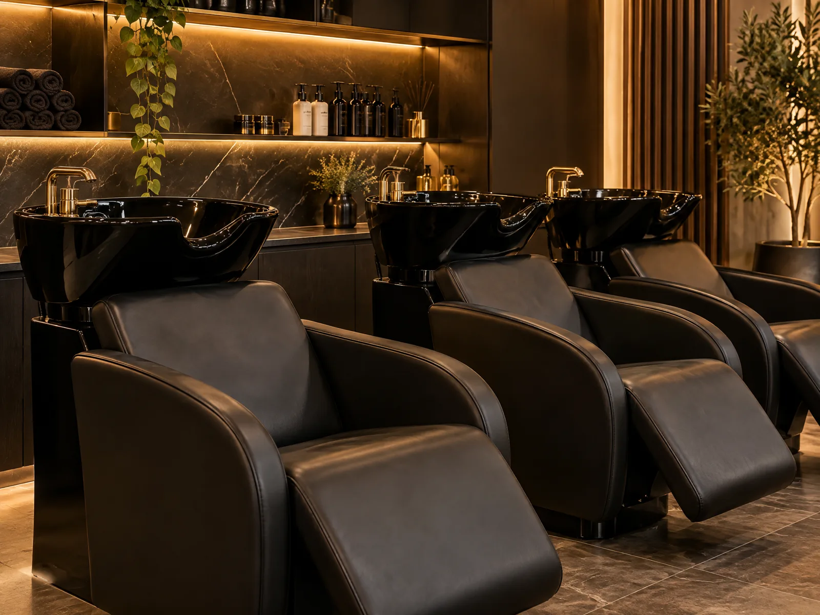 Interior do salão L'RO Cabelo & Estética em Sorocaba