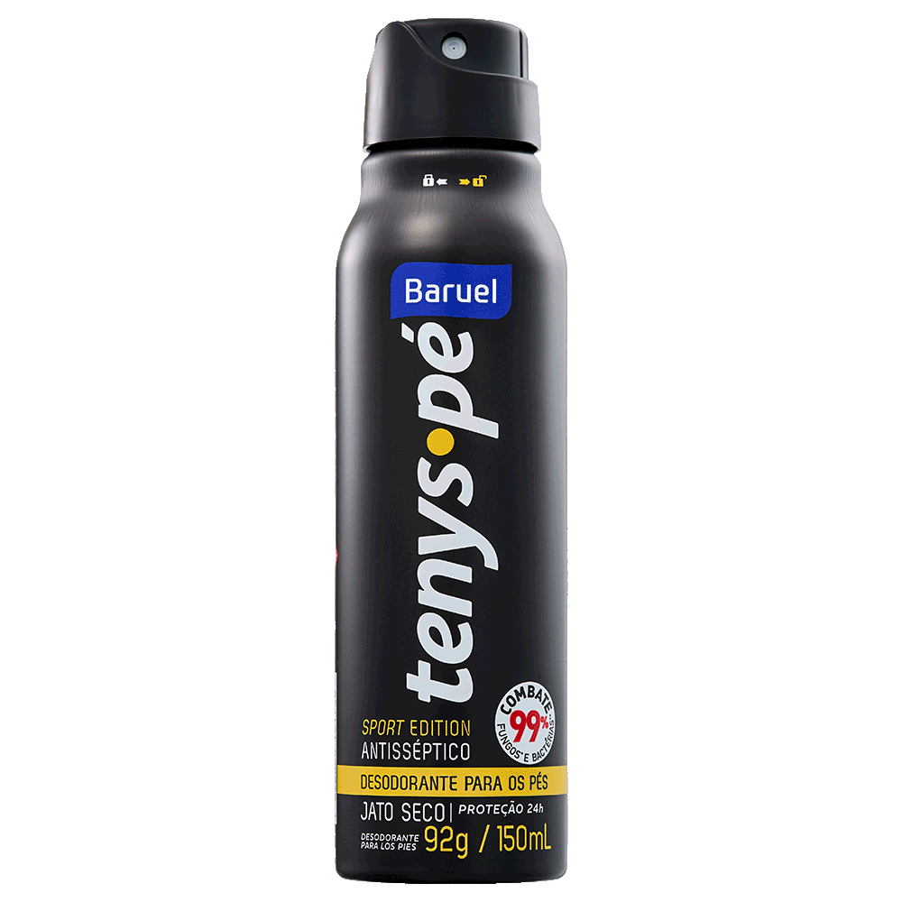 Tenys Pé Baruel Jato Seco Sport Edition 150ml