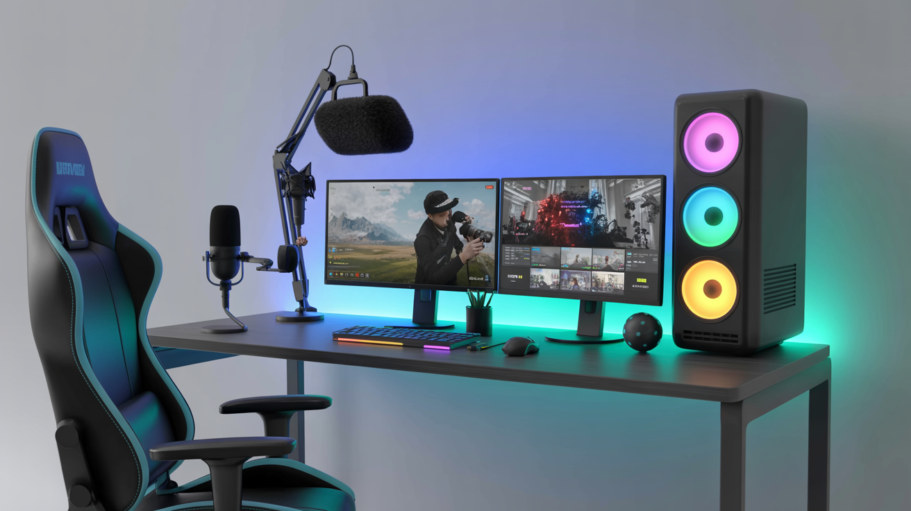 GameMaster Alex content creation setup