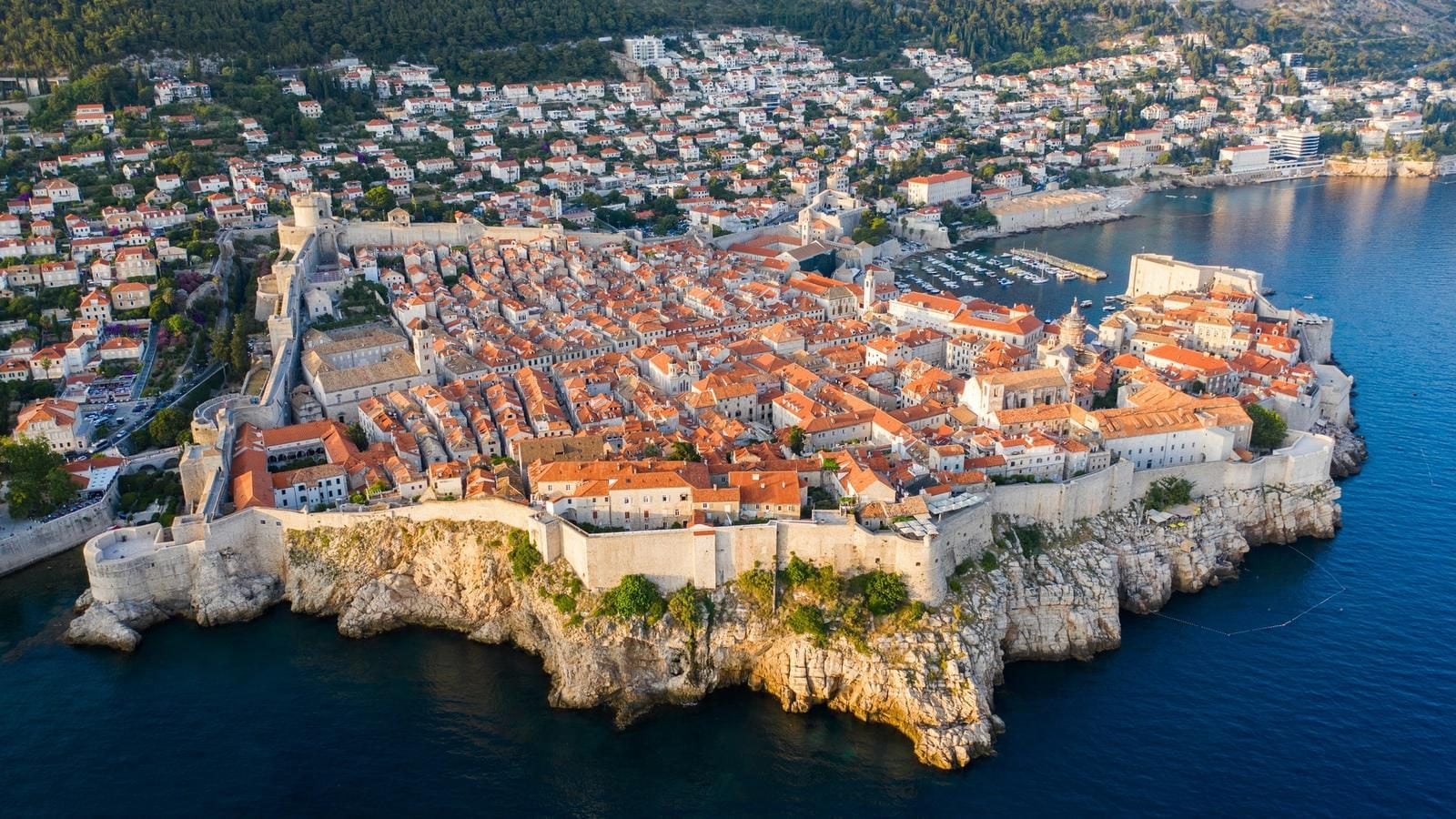 Remparts de Dubrovnik en Croatie