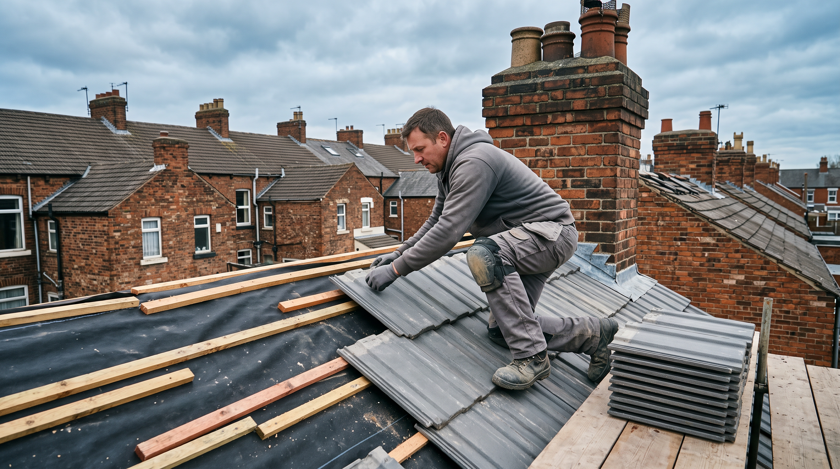 UK roofing work - slide 3