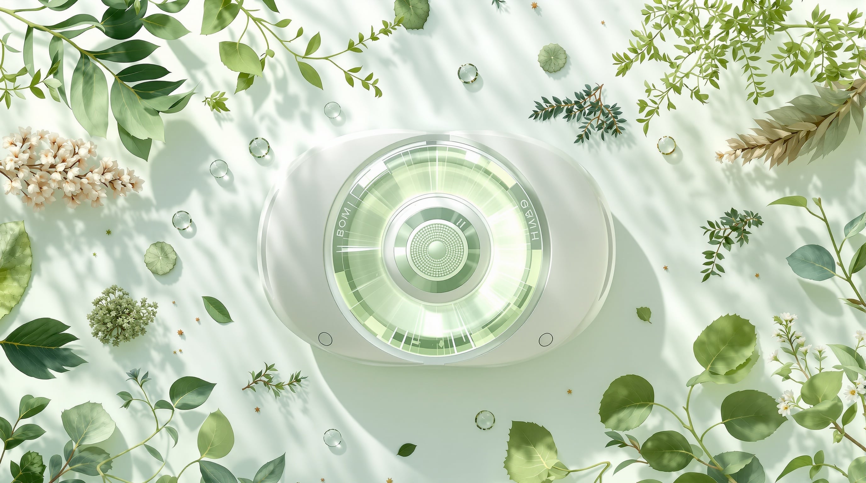 Calm meditation by water